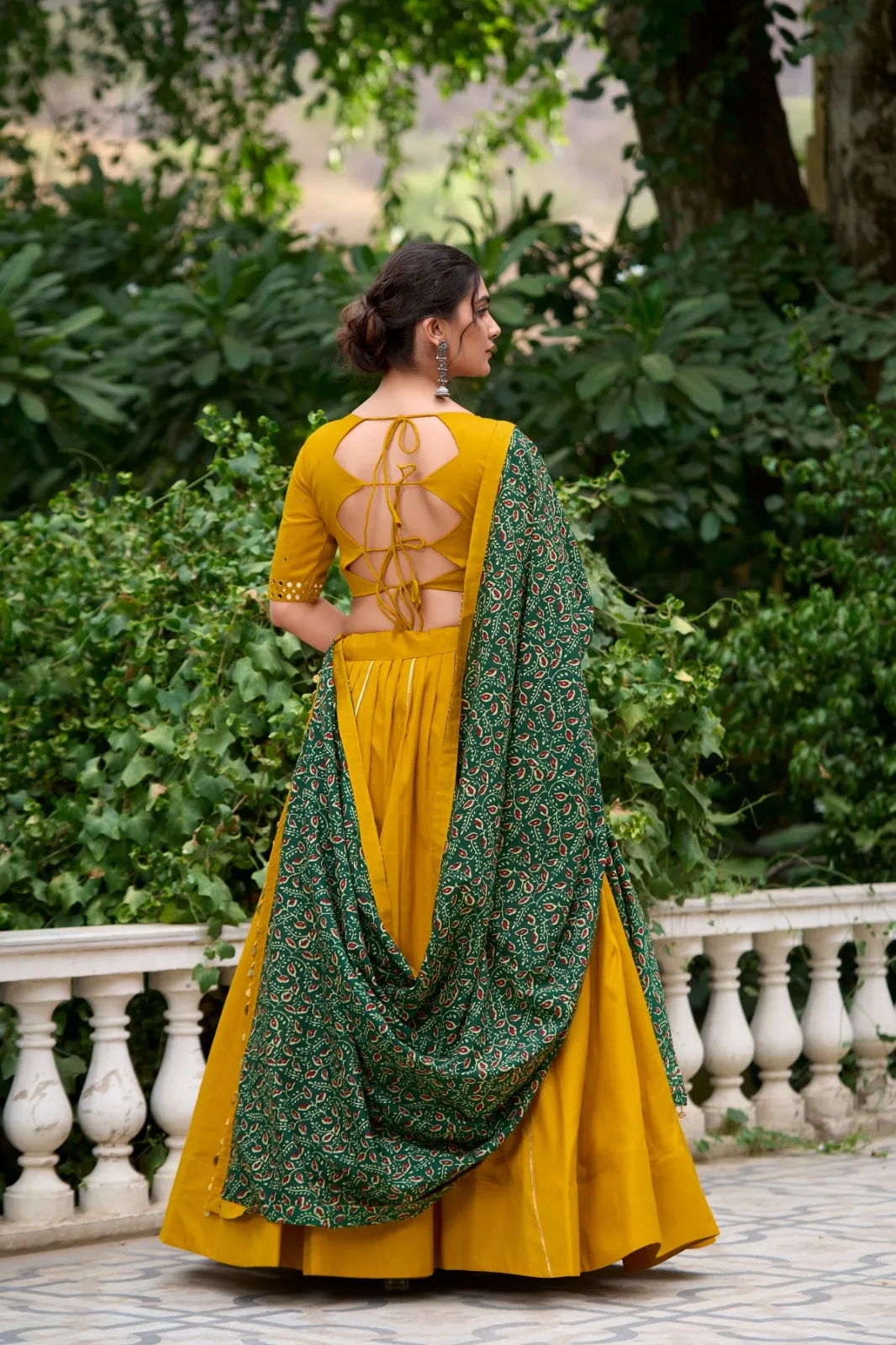Buy Beautiful Printed Navratri lehenga choli in Surat - Reseller Bazzar